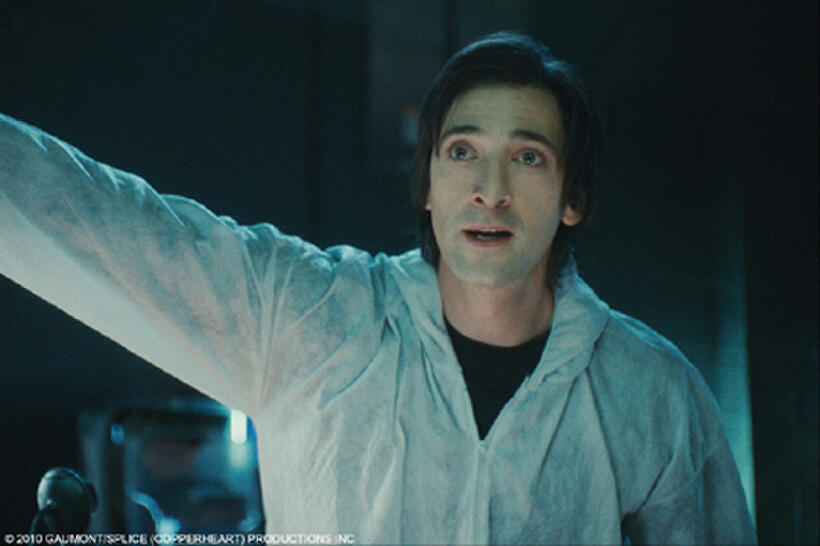Adrien Brody as Clive in "Splice."