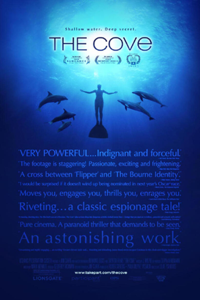 Poster art for "The Cove."