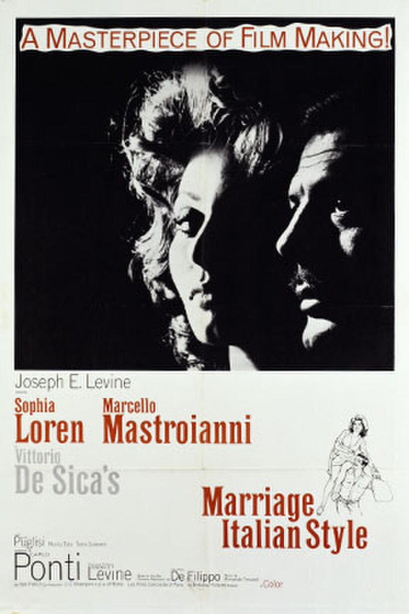 Poster art for "Marriage Italian Style."