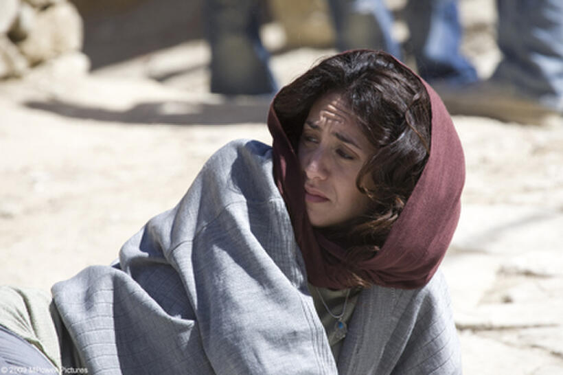 Mozhan Marno as Soraya M. in "The Stoning of Soraya M."