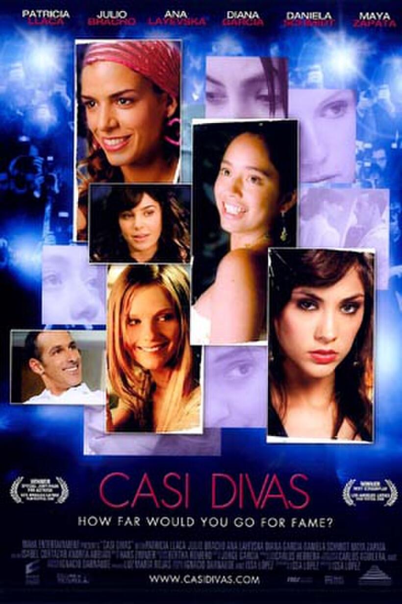 Poster art for "Casi Divas."