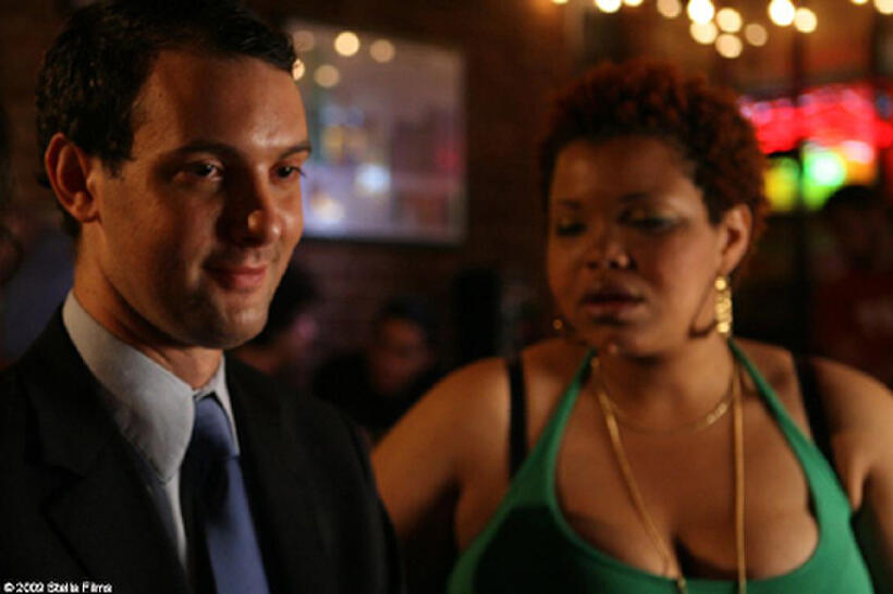 David Rhein as Jamie and Aaliyah Yasmeen in "The Big Shot-Caller."