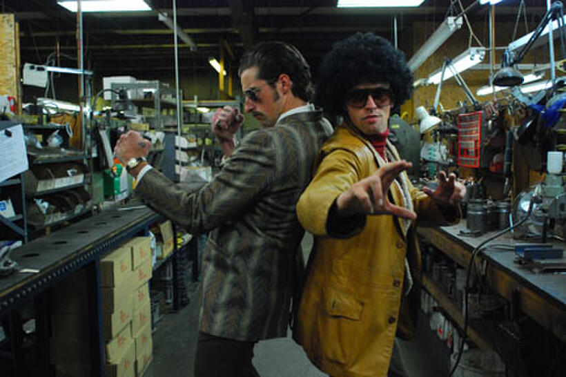 Jeremy Parrish as The Detective and Zak VanWinkle as Kung Fu Joe in ``Kung Fu Joe.''