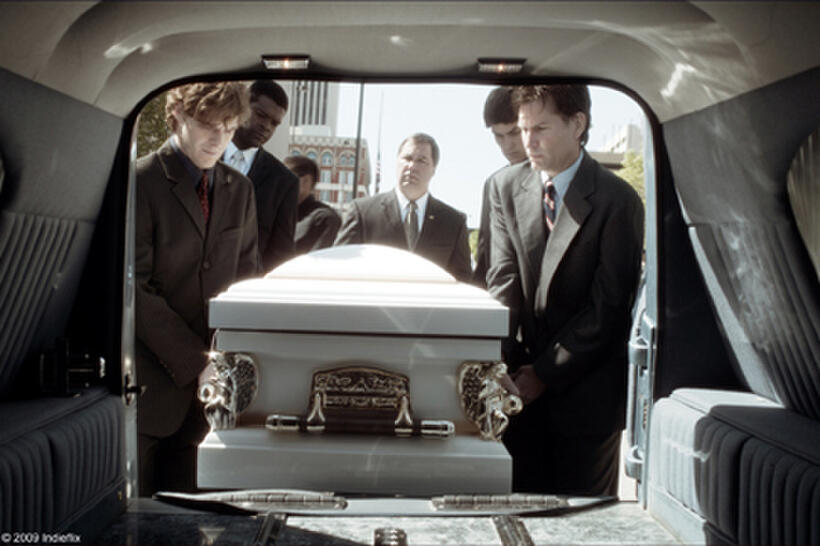 A scene from the film "April Showers."