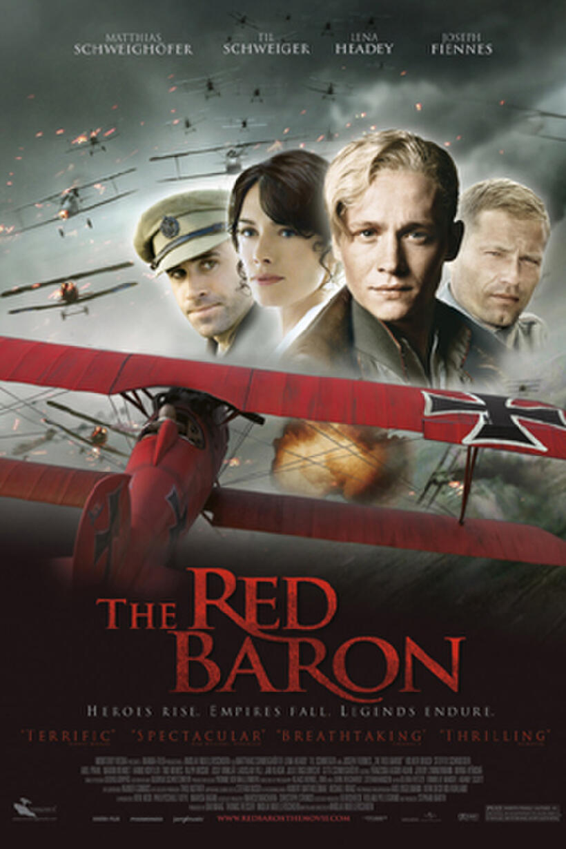 Poster art for "The Red Baron."