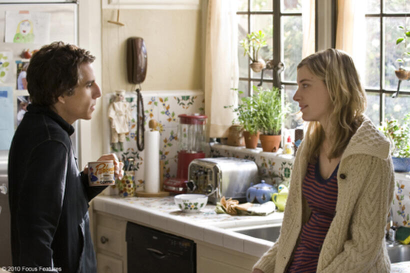 Ben Stiller as Roger and Greta Gerwig as Florence in "Greenberg."