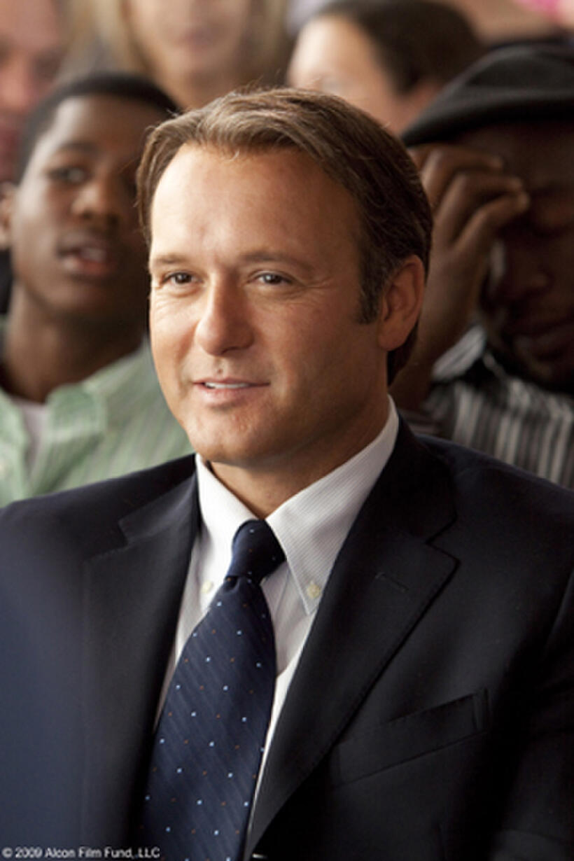 Tim McGraw as Sean Tuohy in "The Blind Side."