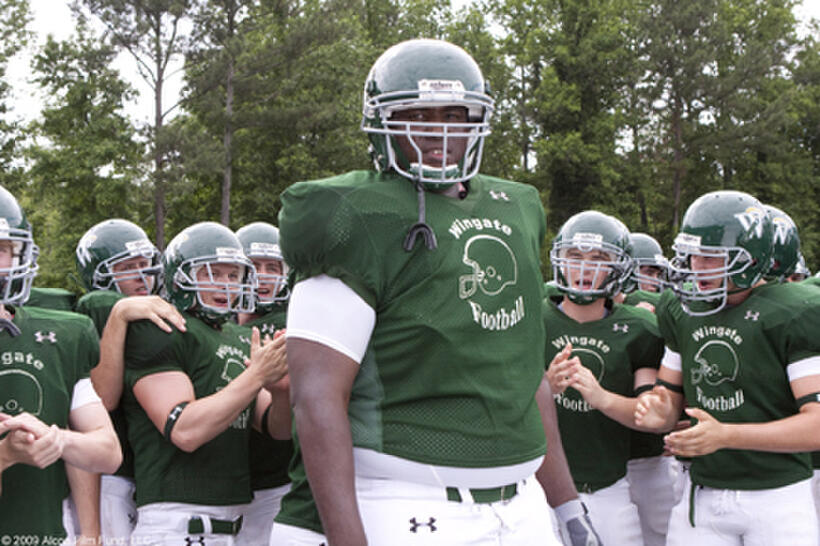 Quinton Aaron as Michael Oher in "The Blind Side."