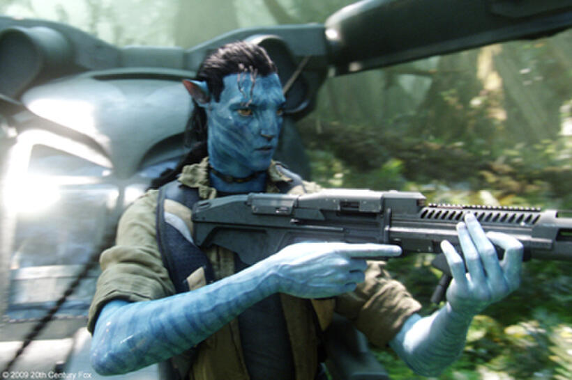 Sam Worthington as Jake Sully in "Avatar."