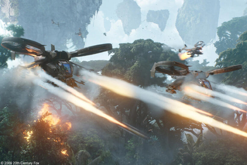 A scene from the film "Avatar."