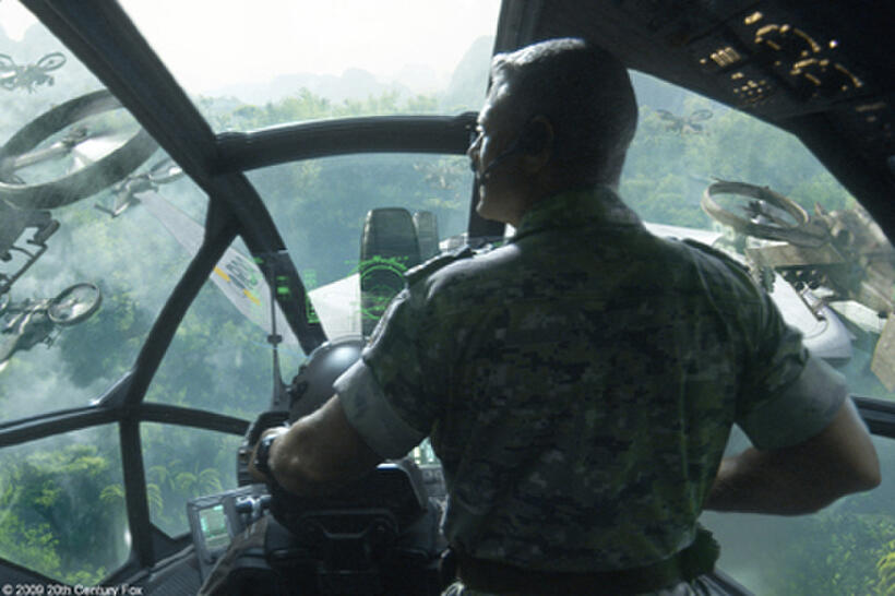 Stephen Lang as Col. Quaritch in "Avatar."