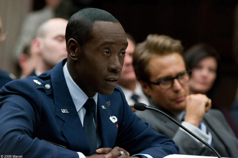 Don Cheadle as Col. James ``Rhodey'' Rhodes in "Iron Man 2."