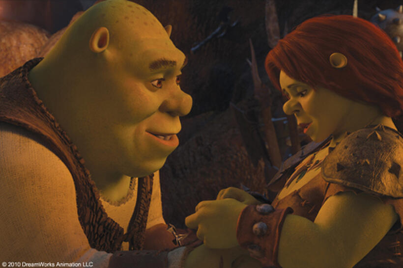 Shrek and Fiona in "Shrek Forever After."