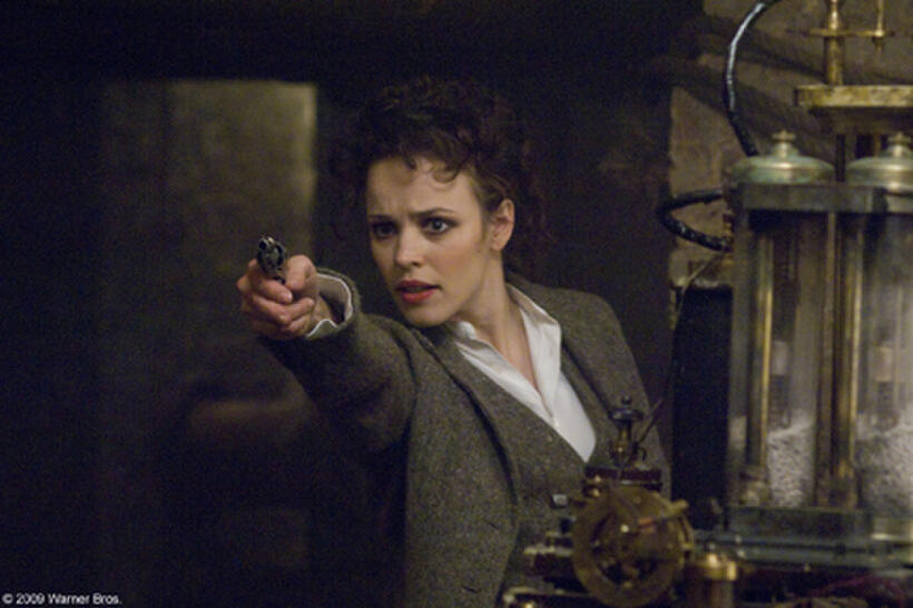 Rachel McAdams as Irene Adler in "Sherlock Holmes."