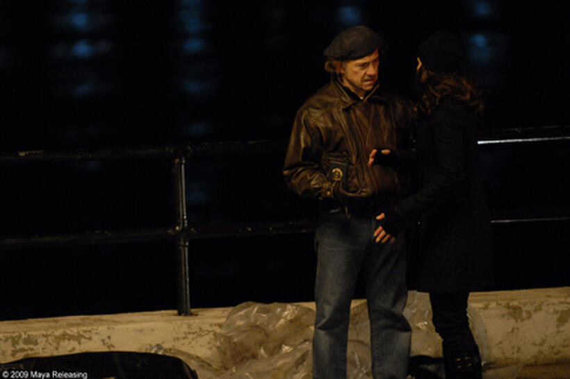 Harvey Keitel and Florencia Lozano in "The Ministers."