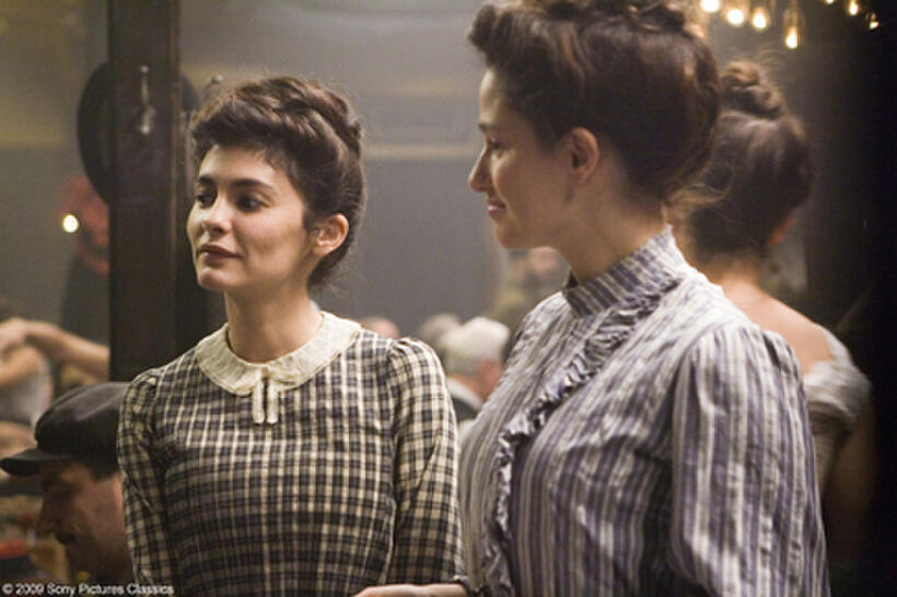 Audrey Tautou as Coco Chanel and Marie Gillain as Adrienne in "Coco Before Chanel."