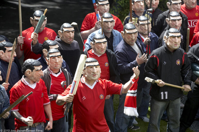 A scene from the film "Looking for Eric."