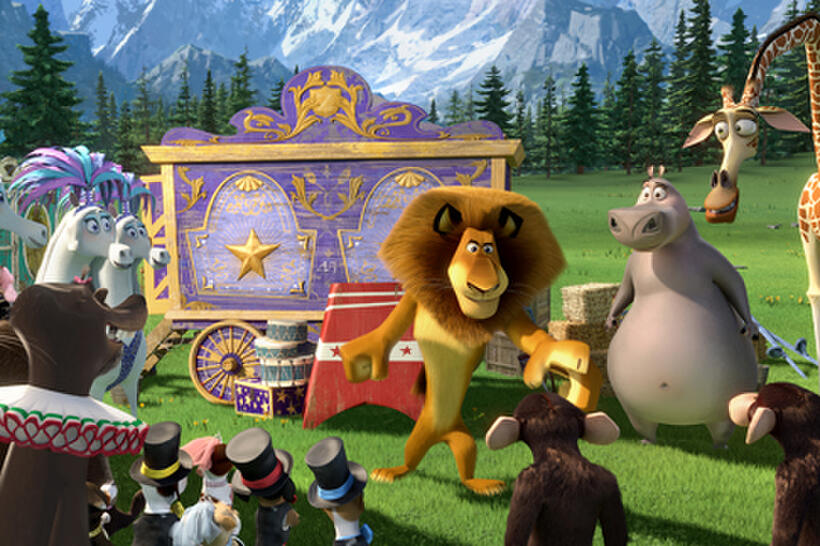 A scene from ``Madagascar 3: Europe's Most Wanted.''