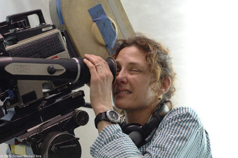 Director Rebecca Miller on the set of "The Private Lives of Pippa Lee."
