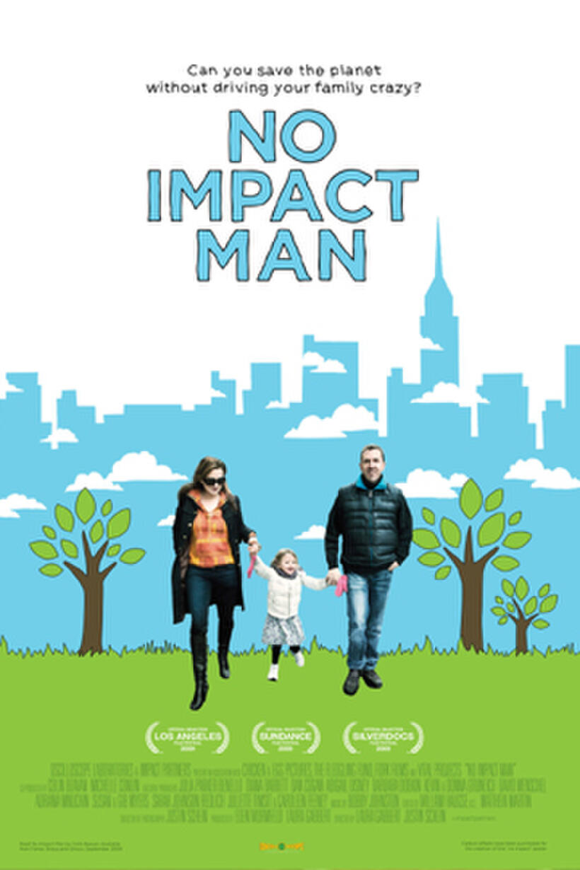 Poster art for "No Impact Man."