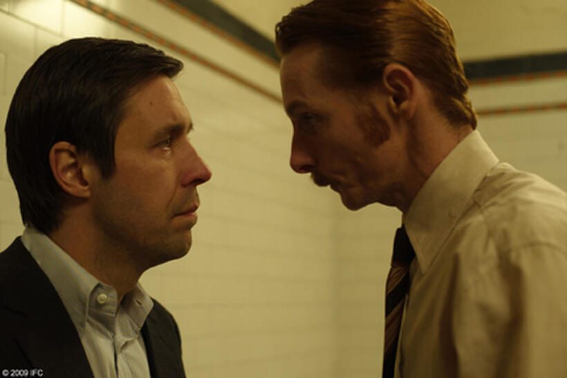Paddy Considine as Peter Hunter and Sean Harris as Bob Craven in "Red Riding: 1980."