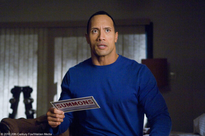 Dwayne Johnson as Derek in "Tooth Fairy."