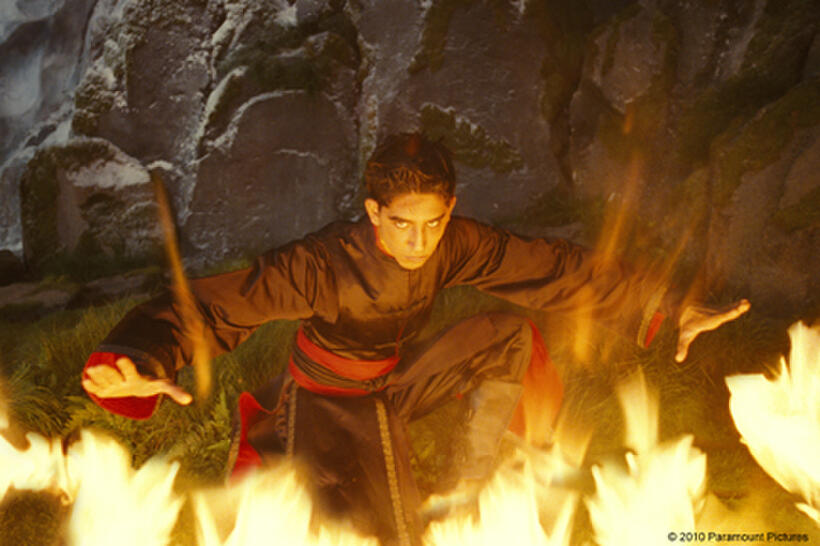 Dev Patel as Prince Zuko in "The Last Airbender."