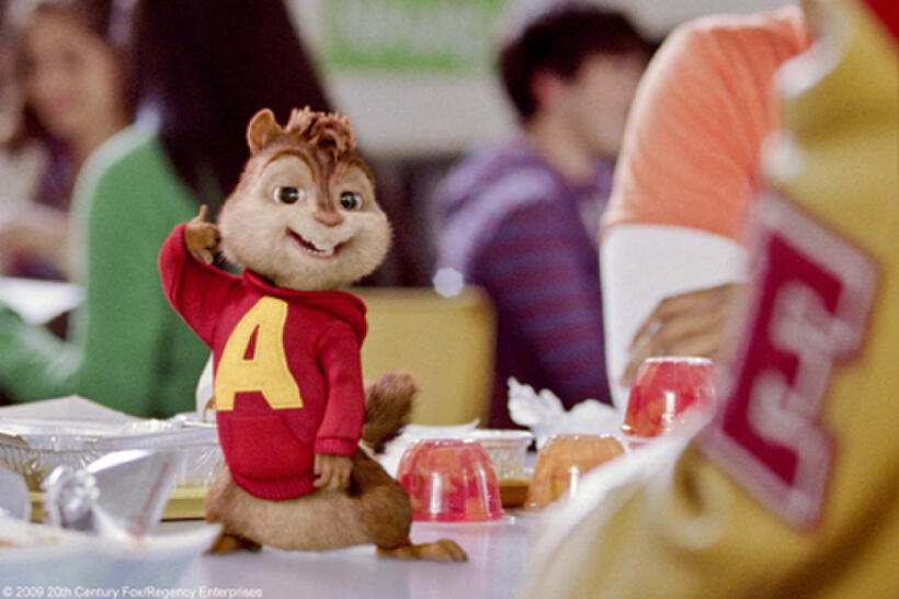 Alvin in "Alvin and the Chipmunks: The Squeakquel."