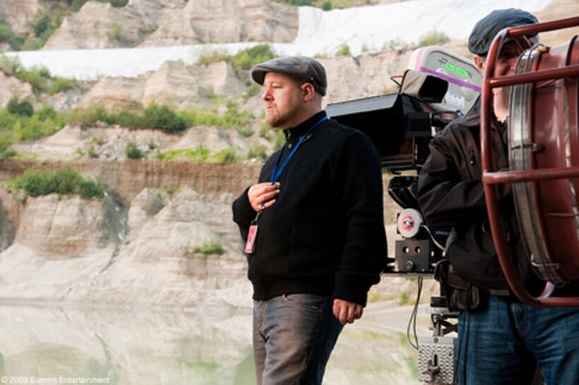 Director David Slade on the set of "The Twilight Saga: Eclipse."