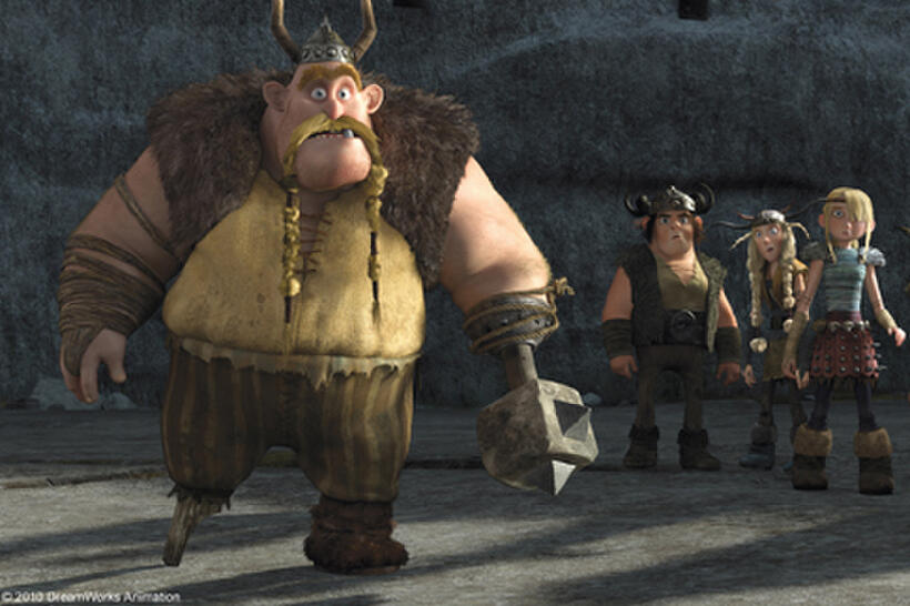 Gobber in "How to Train Your Dragon."