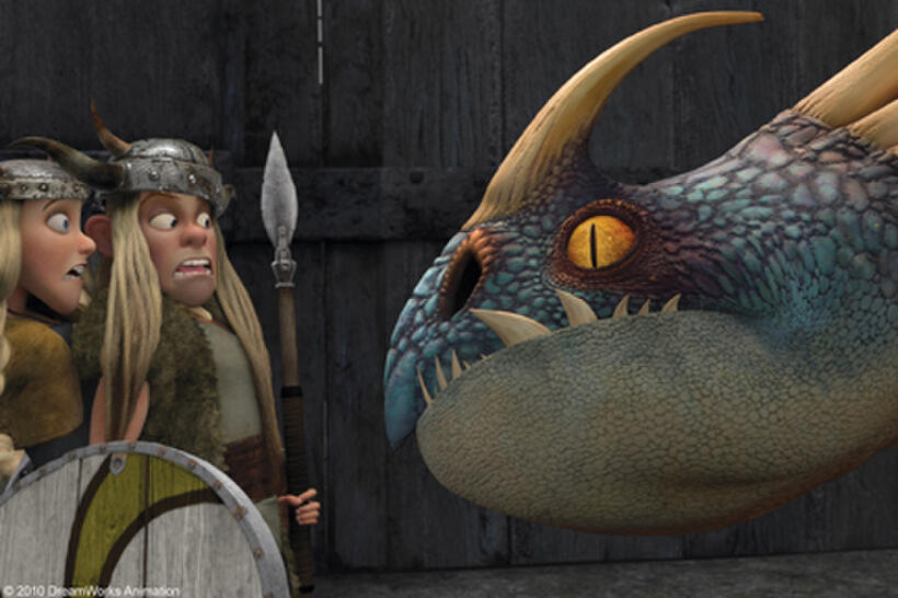 Ruffnut and Tuffnut in "How to Train Your Dragon."
