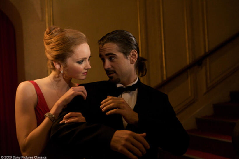 Lily Cole as Valentina and Colin Farrell as Imaginarium Tony 3 in "The Imaginarium of Doctor Parnassus."