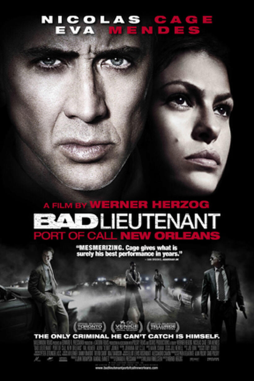 Poster art for "Bad Lieutenant: Port of Call New Orleans." 