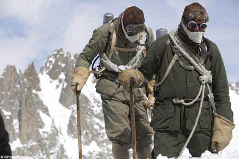 Conrad Anker and Leo Houlding in "The Wildest Dream: Conquest of Everest."