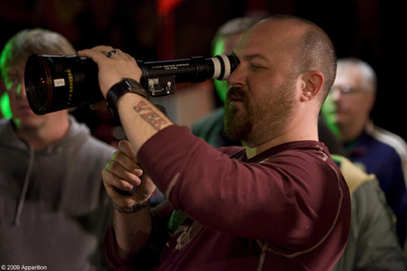 Writer-director Troy Duffy on the set of "Boondock Saints II: All Saints Day."