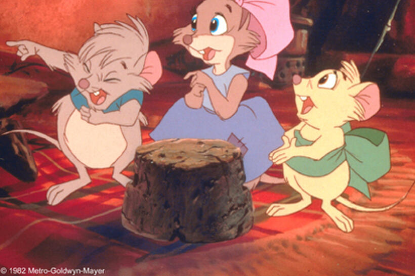 A scene from the film THE SECRET OF N.I.M.H.