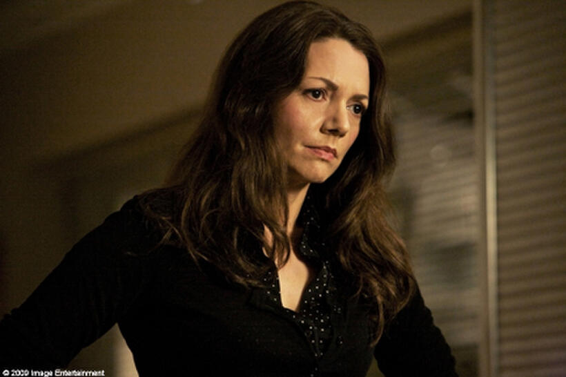 Joanne Whalley as Liz in "44 Inch Chest."