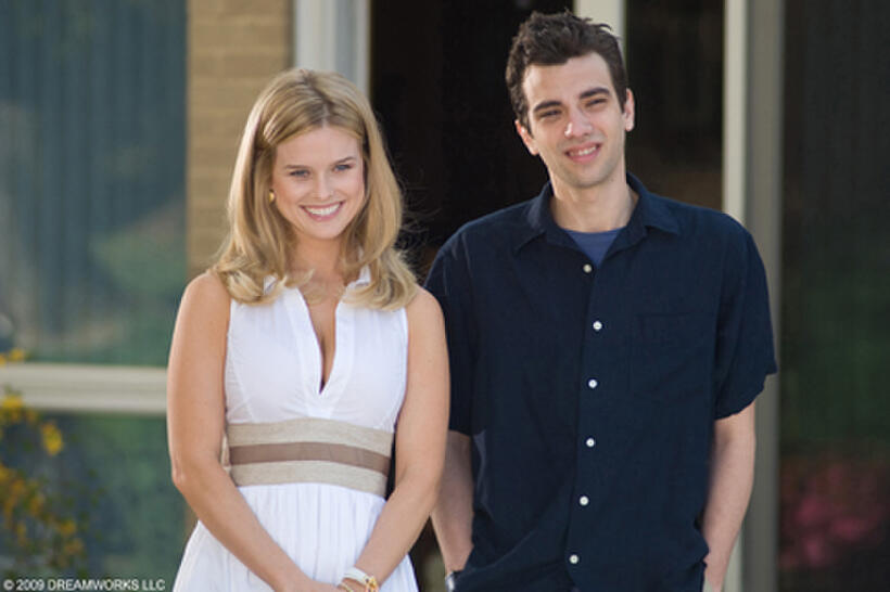 Alice Eve as Molly and Jay Baruchel as Kirk in "She's Out of My League."