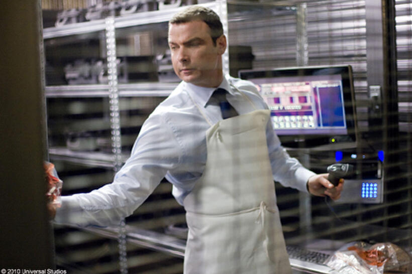 Liev Schreiber as Frank in "Repo Men."