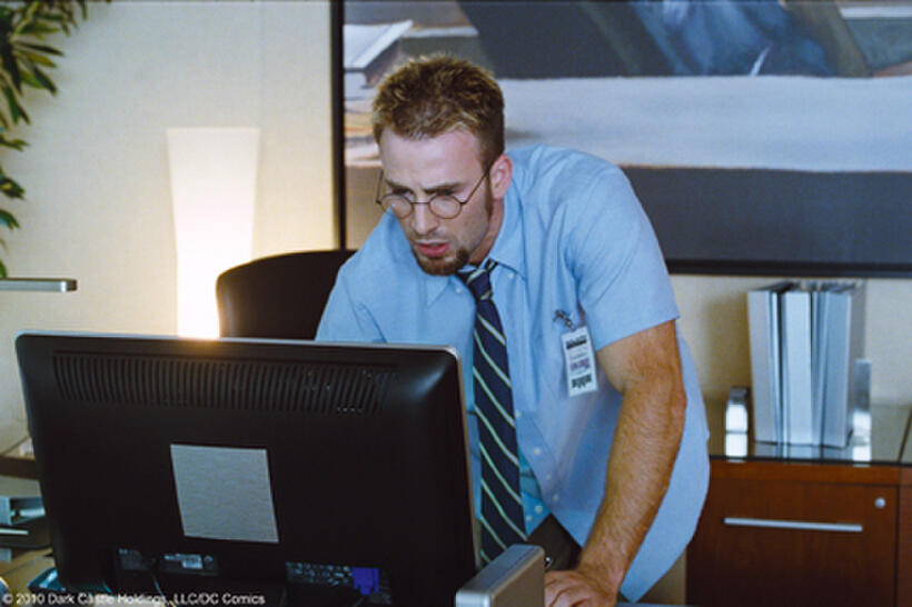 Chris Evans as Jensen in "The Losers."