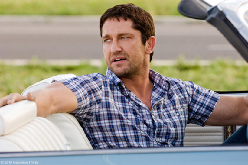 Gerard Butler as Milo in "The Bounty Hunter."
