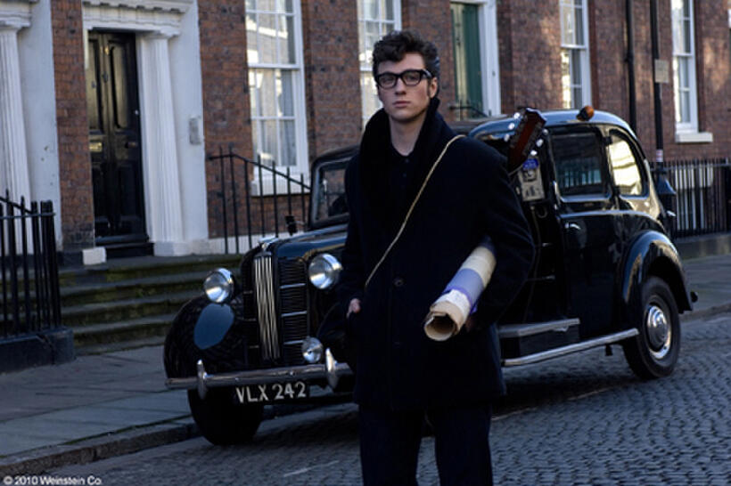 Aaron Johnson as John Lennon in "Nowhere Boy."