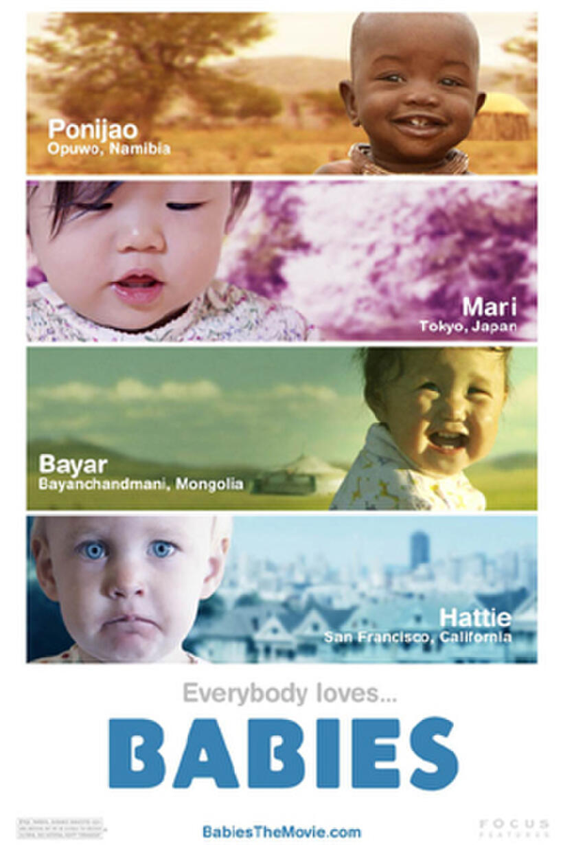 Poster art for "Babies."