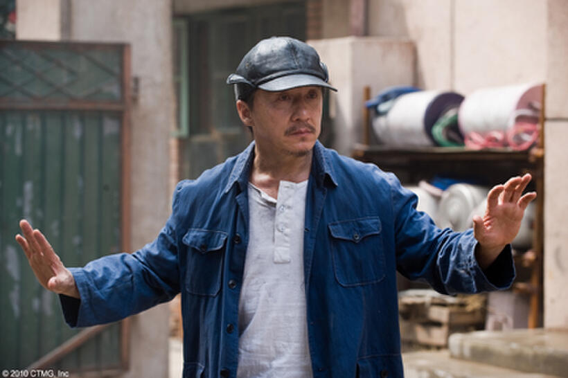 Jackie Chan as Mr. Han in "The Karate Kid."