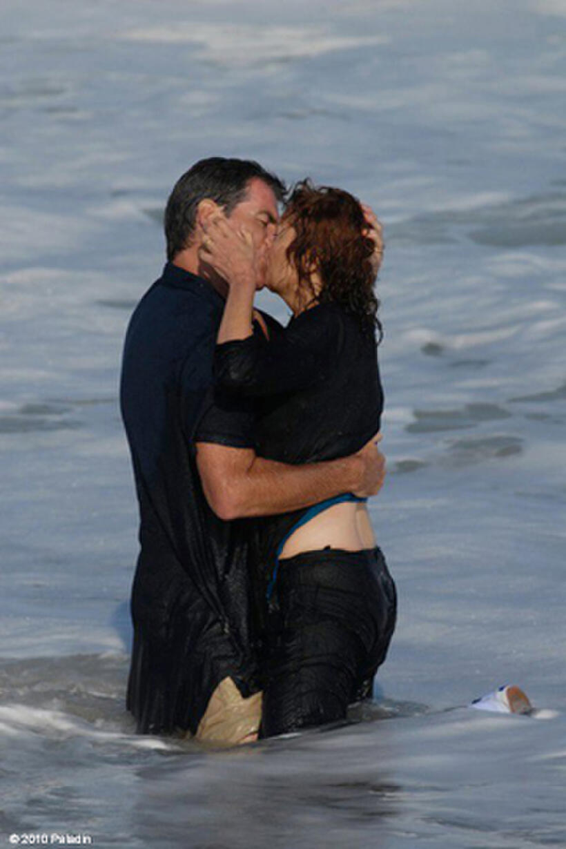 Pierce Brosnan as Allen Brewer and Susan Sarandon as Grace Brewer in "The Greatest."