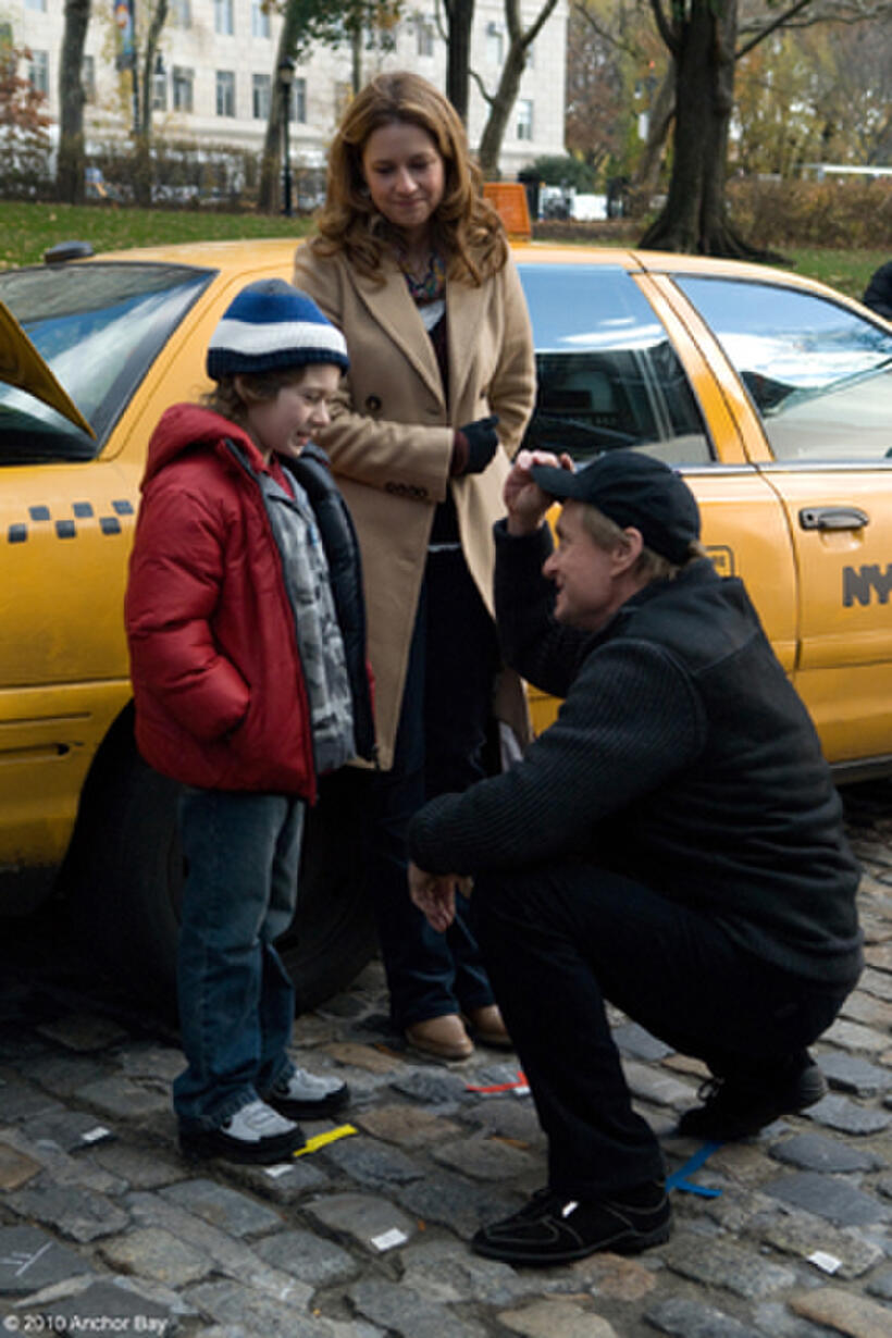 Jake Richard Siciliano as Scotty, Jenna Fischer as Susan and Michael Douglas as Ben in "Solitary Man."