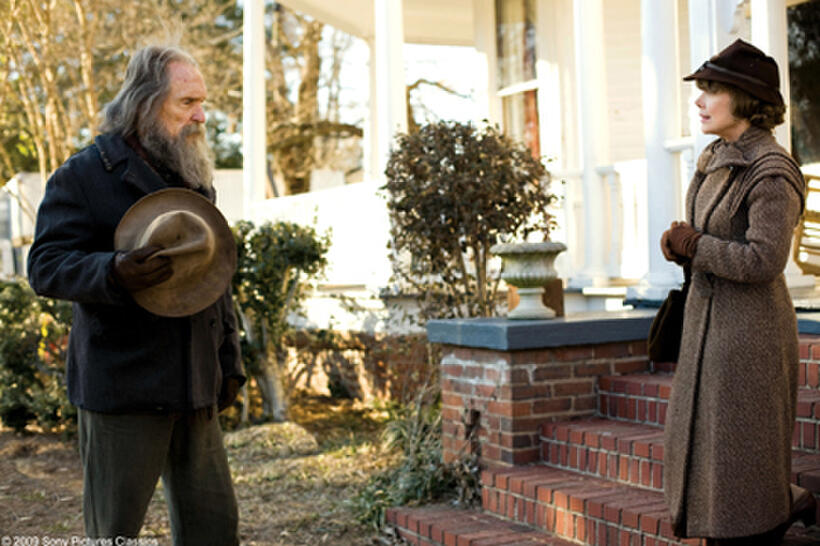 Robert Duvall as Felix and Sissy Spacek as Mattie in "Get Low."