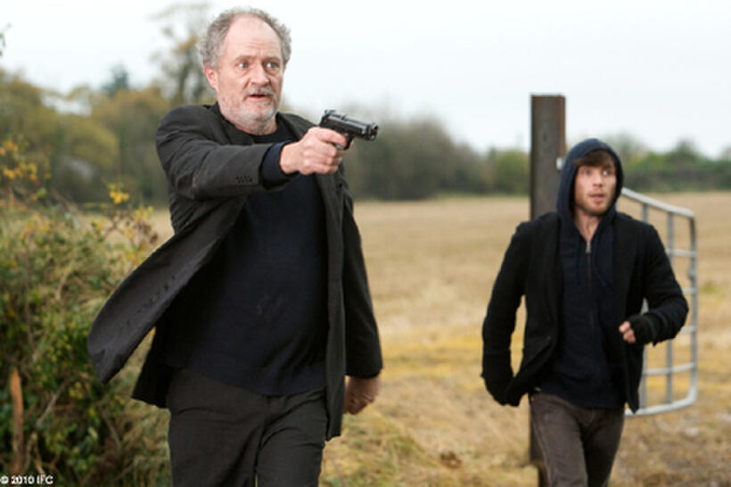 Jim Broadbent as Jim and Cillian Murphy as Michael in "Perrier's Bounty."