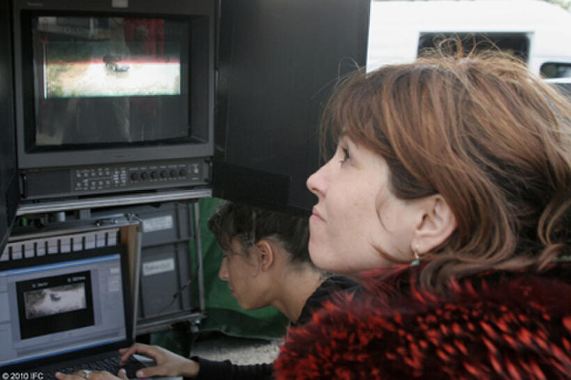 A scene from the film "Let It Rain."