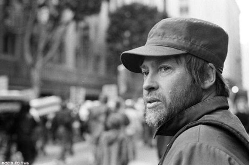 Director Patrick Hoelck on the set of "Mercy."